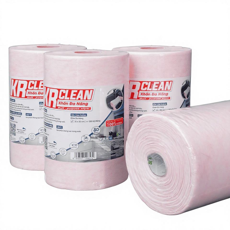 Multi-Purpose Kitchen Cleaning Cloths 25x30cm Non Woven Super Absorbent ...