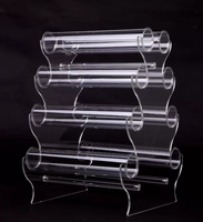 Présentoir en acrylique à 4 couches pour bracelets, étagère de présentation, pour bijoux, en acrylique