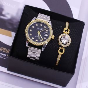 Couples Men's Women's Waterproof Quartz Wrist Watch <b>Set</b> Pair Bracelet Promotional <b>Gift</b> <b>Set</b> - Product Image 4