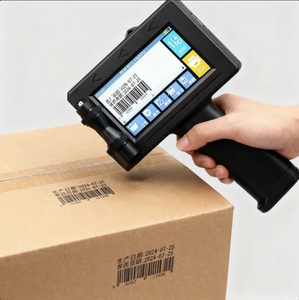 Xách tay 12.7 mét cầm tay máy in phun của nhãn hiệu lớp đánh số ngày mã hóa máy cho logo QR in mã trên hộp carton - Product Image 1