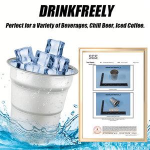 Multicolor 16OZ/480ML Disposable Modern Aluminum Juice <b>Cups</b> for Party Wedding <b>Cold</b> Beverage Use - Product Image 6