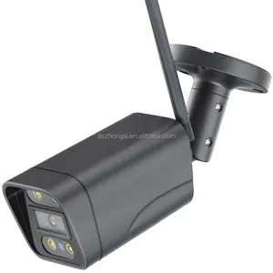 Kamera CCTV 5MP Nirkabel Wifi, Kamera IP Keamanan, CCTV Penglihatan Malam Luar Ruangan, Audio Dua Arah IR, Penglihatan Malam Infra Merah