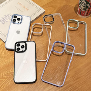 Custodia morbida per telefono <span class=keywords><strong>viola</strong></span> in acrilico con cornice per fotocamera in metallo per <span class=keywords><strong>iphone</strong></span> 11 12 <span class=keywords><strong>13</strong></span> 14 <span class=keywords><strong>Pro</strong></span> Max - Product Image 6