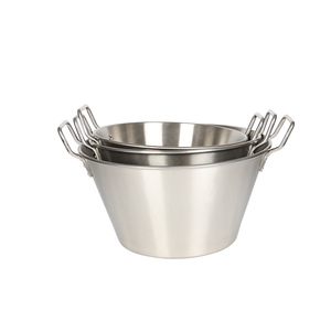 Oem <span class=keywords><strong>Carnitas</strong></span> Cazo Mexicanos Pot Pan Wok Estufa de gas Quemador México Mexicano Triturado Cerdo Utensilios de cocina 201 Acero inoxidable Chef Lavabo - Product Image 5