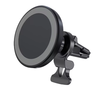 Chargeur sans fil pour voiture 15W, support magnétique puissant pour grille d'aération, support de téléphone