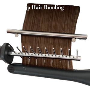 Machine à extensions capillaires instantanées Ktip Fusion Mini – Outil chauffant plat personnalisé pour extensions Ktip à usage domestique - Product Image 1