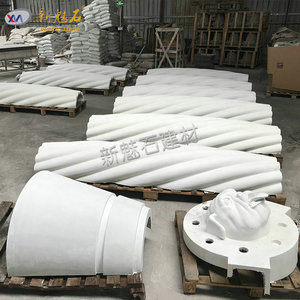 ขายึดตกแต่งหินเวทมนตร์ใหม่ GRC สำหรับตกแต่งทางเข้าอาคารภายนอกอาคาร - Product Image 2