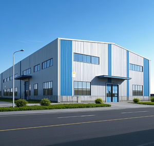 Magazzino Prefabbricato in Struttura d'Acciaio Pesante con Costruzione in Acciaio al Carbonio - Product Image 1