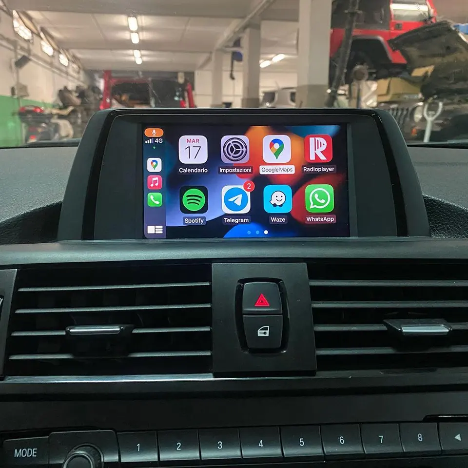 AZTON Antarmuka Audio Video Mobil, untuk BMW CarPlay NBT Seri 1 Sampai 7 X1 X2 X3 X4 X5 X6 M2 M4 M5 Nirkabel Android Auto Car Play