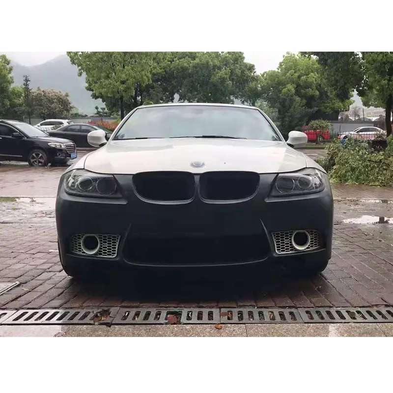 Vật liệu phía trước Bumper lưới tản nhiệt chất lượng cao PP cho BMW 3 Series E90 lên đến M3 mô hình cơ thể Kit đen nhựa hộp carton 5 Bộ CN; Jia