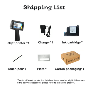 휴대용 수동 가죽 프린터 12.7mm 지능형 잉크젯 프린터 영구 비 페이딩 잉크 날짜 텍스트 패턴 코딩 기계 - Product Image 3