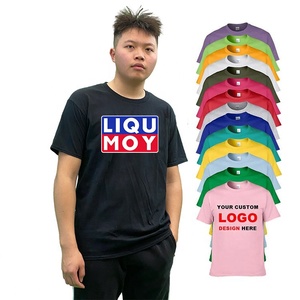 Trade Assurance Camisetas con logotipo personalizado Publicidad a todo color Opciones comprimidas y de talla grande disponibles - Product Image 1
