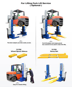 Электрический механический мобильный подъемный подъемник для тяжелых автобусов/грузовиков - Product Image 5