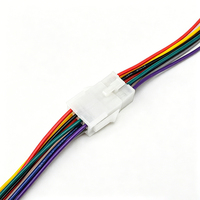 Câble d'alimentation CPU-8P personnalisé en gros, faisceau de bornier 10 broches 2,54 mm pré-crimé, codé par couleur, pour contrôle industriel