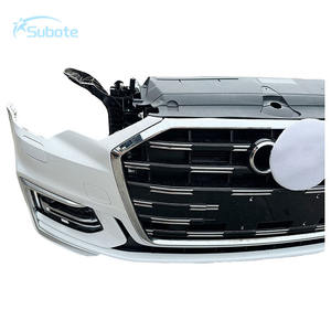 Ensemble de pare-chocs avant d'origine d'<span class=keywords><strong>occasion</strong></span> pour Audi A6 <span class=keywords><strong>C8</strong></span>, pièces d'origine, accessoires de voiture, calandre de pare-chocs, kit de carrosserie - Product Image 4