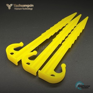 YACHUANGXIN VIETNAM Industrial Grade Tent Peg Plastic 14.5cm Outdoor <b>Canopy</b> Windproof Fixing 5.5-inch Serrated Nail All Seasons - Product Image 2