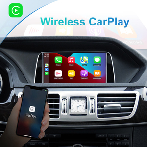 เครื่องเล่นเสียงติดรถยนต์ HFmidia รองรับ Wireless CarPlay และ Android Auto พร้อมฟังก์ชั่นควบคุมหน้าจอสัมผัส สำหรับรถยนต์ Mercedes Benz E Class W212 ปี 2012-2015 - Product Image 3