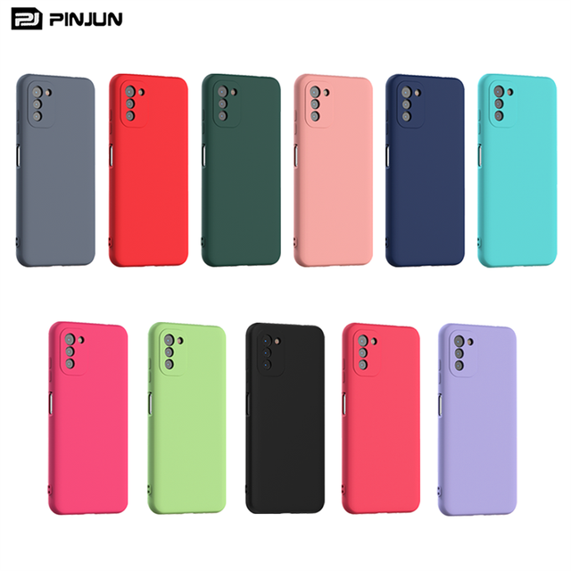 Silicon Case Accessories Microfibre Soft Touch Liquid Silicone Case for Nokia G21 XR21 C12 Plus Pro C32 C22 C02 G22 Back Cover