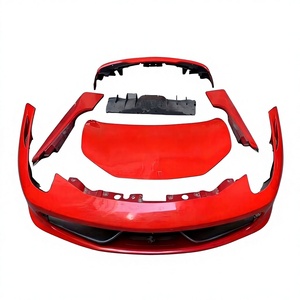 คุณภาพสูง เหมาะสำหรับ Ferrari 458 กันชนหน้า; กันชนหลัง; สปอยเลอร์หลัง; สเกิร์ตข้าง; ฝากระโปรงหน้า ชุดแต่งรถยนต์ - Product Image 1