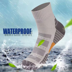 100% impermeable Coolmax calificación invierno calcetines térmicos al aire libre Wudu musulmán pesca ciclismo senderismo frío cálido calcetines impermeables - Product Image 3
