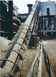 Endüstriyel EP 150 4 kat DIN-<span class=keywords><strong>Y</strong></span> açık/kapalı V şekli kum taş sanayi için Rubber kauçuk konveyör bant - Product Image 6