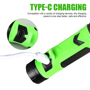 Dual <b>Led</b> Neck <b>Light</b> Rechargeable Battery Plastic Body White <b>Light</b> Outdoor Camping Running Repair <b>Work</b> - Product Image 3