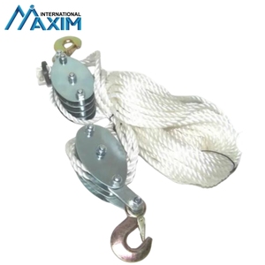 2 tấn Nâng Công cụ hoist khối 20m chiều dài 8 mét dây ròng rọc - Product Image 4