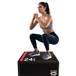 Caja Pliométrica <span class=keywords><strong>de</strong></span> PVC Suave 3 en 1 Personalizada al por Mayor, Caja Pliométrica <span class=keywords><strong>de</strong></span> Espuma OEM ODM para Entrenamiento <span class=keywords><strong>de</strong></span> <span class=keywords><strong>Crossfit</strong></span>, Gimnasio y Fitness - Product Image 4