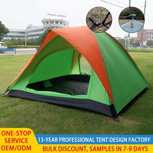 Factory Direct Double-<b>Layer</b> Oxford Four-Season Tent OEM/ODM Lightweight Portable Camping Hiking Mountaineering Waterproof - Product Image 2