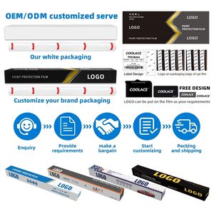 Película Protectora de Pintura (PPF) Negra Brillante de 7.5mil para Autos, Venta al por Mayor de Fábrica, Película de TPU Autoadhesiva con Capacidad de Autoreparación - Product Image 6
