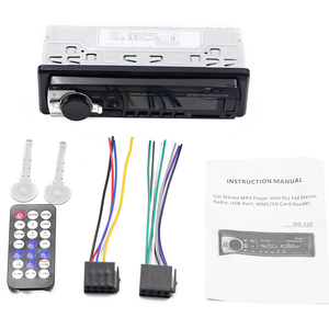 Telecomando a pannello fisso 24V FM lcd usb autoradio stereo dente blu aux lettore <span class=keywords><strong>mp3</strong></span> per auto riprodotti de <span class=keywords><strong>mp3</strong></span>
