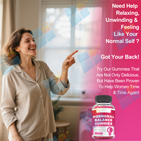 Gummies SUNI OEM/ODM à marque privée pour l'équilibre hormonal avec vitamine B6 et extrait de canneberge pour le soutien de l'humeur chez la femme