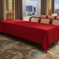 Nappe de table rectangulaire en polyester imperméable, style simple et personnalisé, impression UV, pour mariages et hôtels
