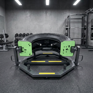 Máquina Profesional para Entrenamiento Funcional con Neumáticos, Estructura Resistente, Compatible con Múltiples Discos de Peso - Product Image 4