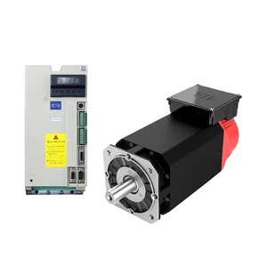 Servo motor síncrona de ímã permanente ac, 204mm 42n. m 220/380v