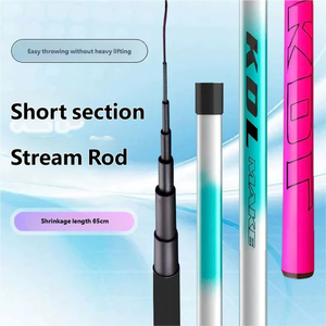 Ensemble complet de cannes à pêche : canne à main, sections courtes ultra-rigides, kit de pêche pour carpes crucian et carpes en rivière - Product Image 4