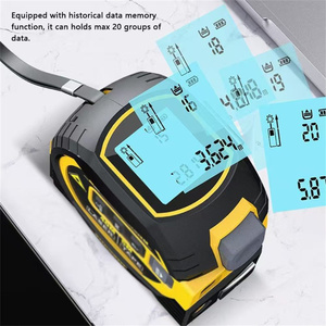 Télémètre laser 3-en-1, télémètre laser numérique 40/60 m avec écran LED, outil de mesure électronique pour les travailleurs - Product Image 5