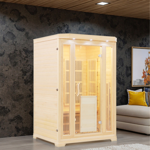 Cho thị trường nước ngoài phòng tắm hơi hồng ngoại cho Spa với giá cả cạnh tranh phòng tắm hơi hồng ngoại 2 người - Product Image 3