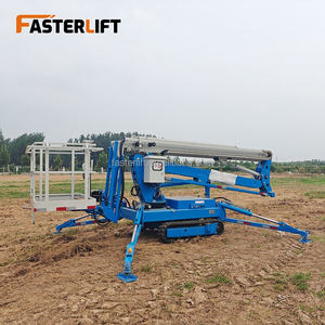 ลิฟท์ยึดไฟฟ้าติดตามแมงมุมบูมลิฟท์14เมตร16เมตร18เมตรไฮดรอลิก - Product Image 3