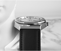 Logo personnalisé bas quantité minimale de commande 20atm nh35 mouvement automatique plongée plongeur 316L en acier inoxydable En Cuir Véritable montre homme à vendre