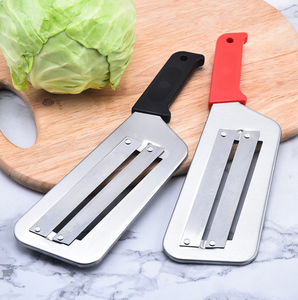 Éminceur de chou de cuisine, trancheuse à légumes portable en acier inoxydable, éplucheur à fruits, râpe à chou, couteau à oignon - Product Image 4