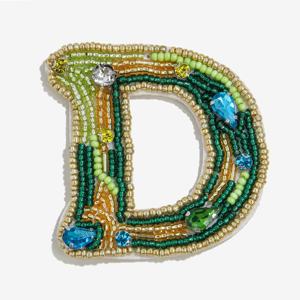 26 lettres en sequins à coller au fer - Applique en strass scintillants à faire soi-même avec adhésif au dos pour vêtements, chapeaux, sacs - Product Image 4