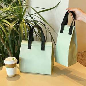 Sac isotherme personnalisé à faible MOQ, conception multicouche épaissie, garde au chaud et au frais pour les aliments - Product Image 1