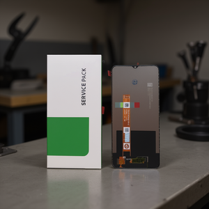 Écran tactile LCD pour Realme 6 Pro Oppo Reno 4Z 5G sans cadre, pack de service original noir - Product Image 3