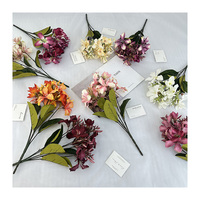 Fausses fleurs artificielles roses en vrac de haute qualité à prix bon marché pour la maison, décorations de mariage pour la Saint-Valentin
