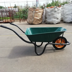 HWB3800 <span class=keywords><strong>brouette</strong></span> en métal robuste WB3800 maison béton et pépinière fleur Transport Construction OEM personnalisable pour une utilisation sur route - Product Image 6
