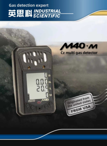 Analizador de Gases Multigas Industrial Científico con Pantalla LCD M40 de Alta Calidad CZ, Detector de Gases Digital, Material ABS, Potencia de 5W, Gases O2 1 - Product Image 6