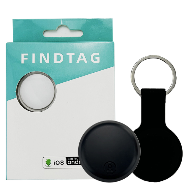 Pet GPS Tracking Tag Compatible with FindMy Anti-Lost System No Subscription Fee Waterproof IP67 Wireless Key Finder