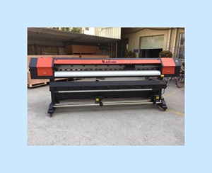 เครื่องพิมพ์ Guangzhou Worldcolor 2.5 เมตร รุ่น Eco Printer หัวพิมพ์คู่ I3200 เครื่องพิมพ์ขนาดใหญ่ สำหรับพิมพ์โปสเตอร์ แบนเนอร์ และวัสดุเฟล็กซ์ - Product Image 1