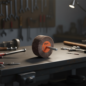 Disque à lamelles abrasif Ttake 80x40 mm, tige de 6 mm, corindon, grain 40 - Product Image 3